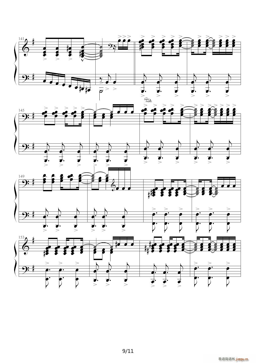 狂热的卡利普索 Crazy Calypso 爵士钢琴 G调(钢琴谱)9