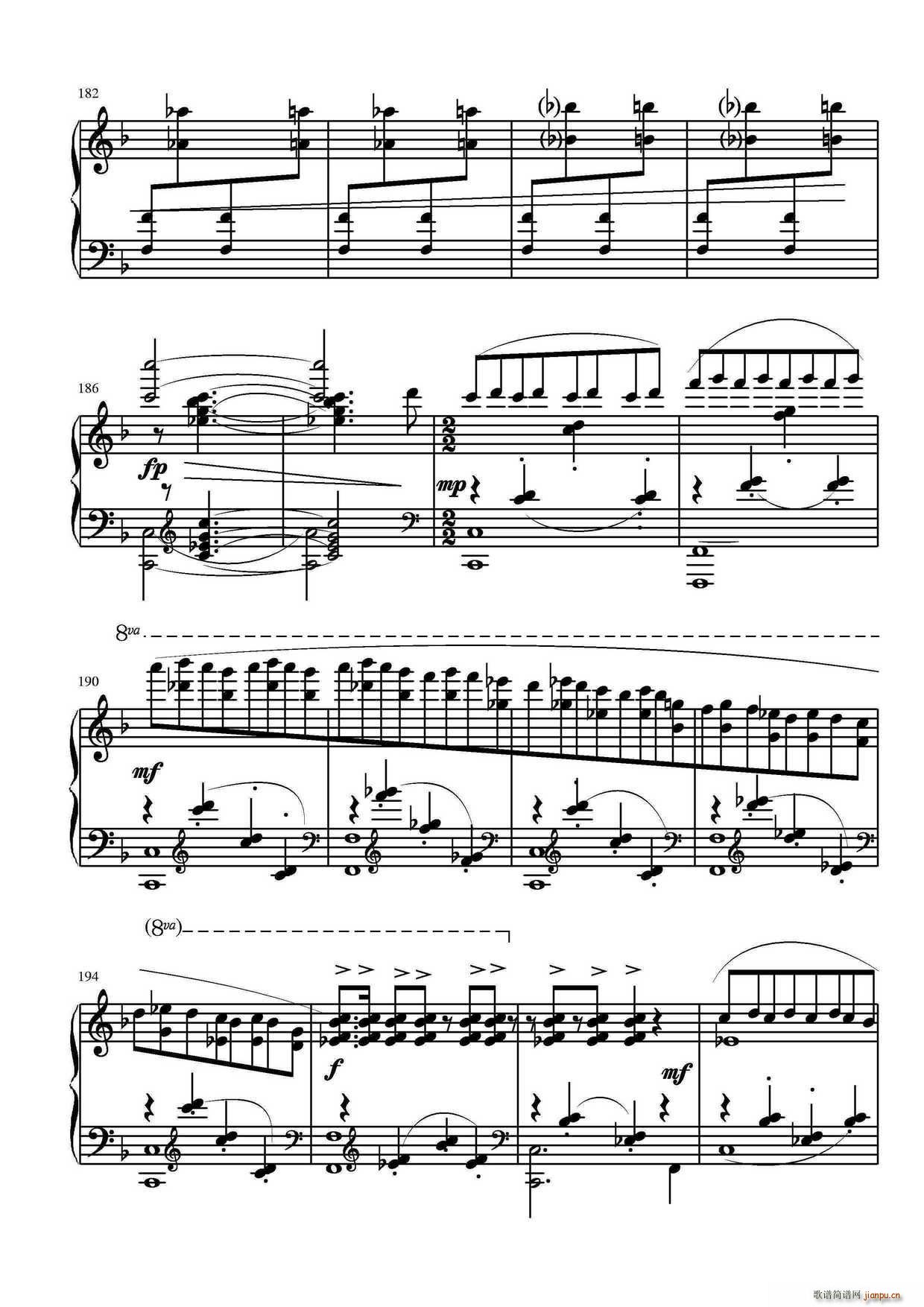 第三钢琴奏鸣曲 第四乐章(钢琴谱)11