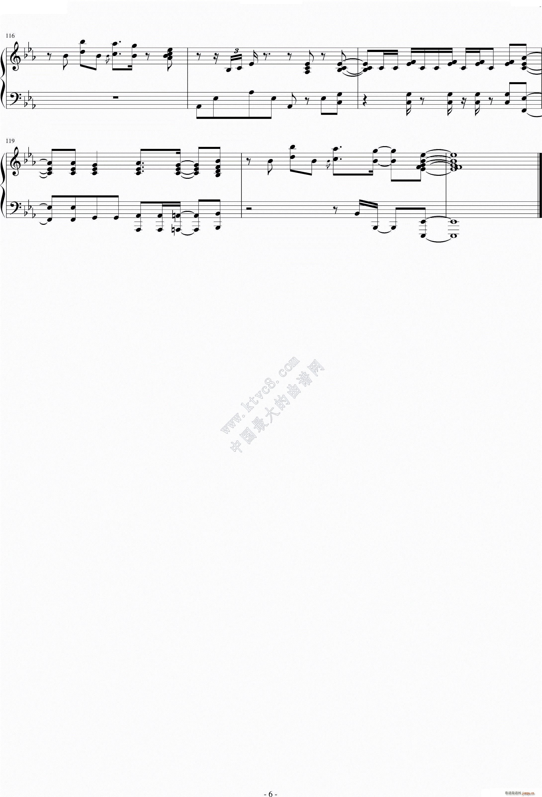 Brand New Wings 钢琴版 piano version(钢琴谱)6