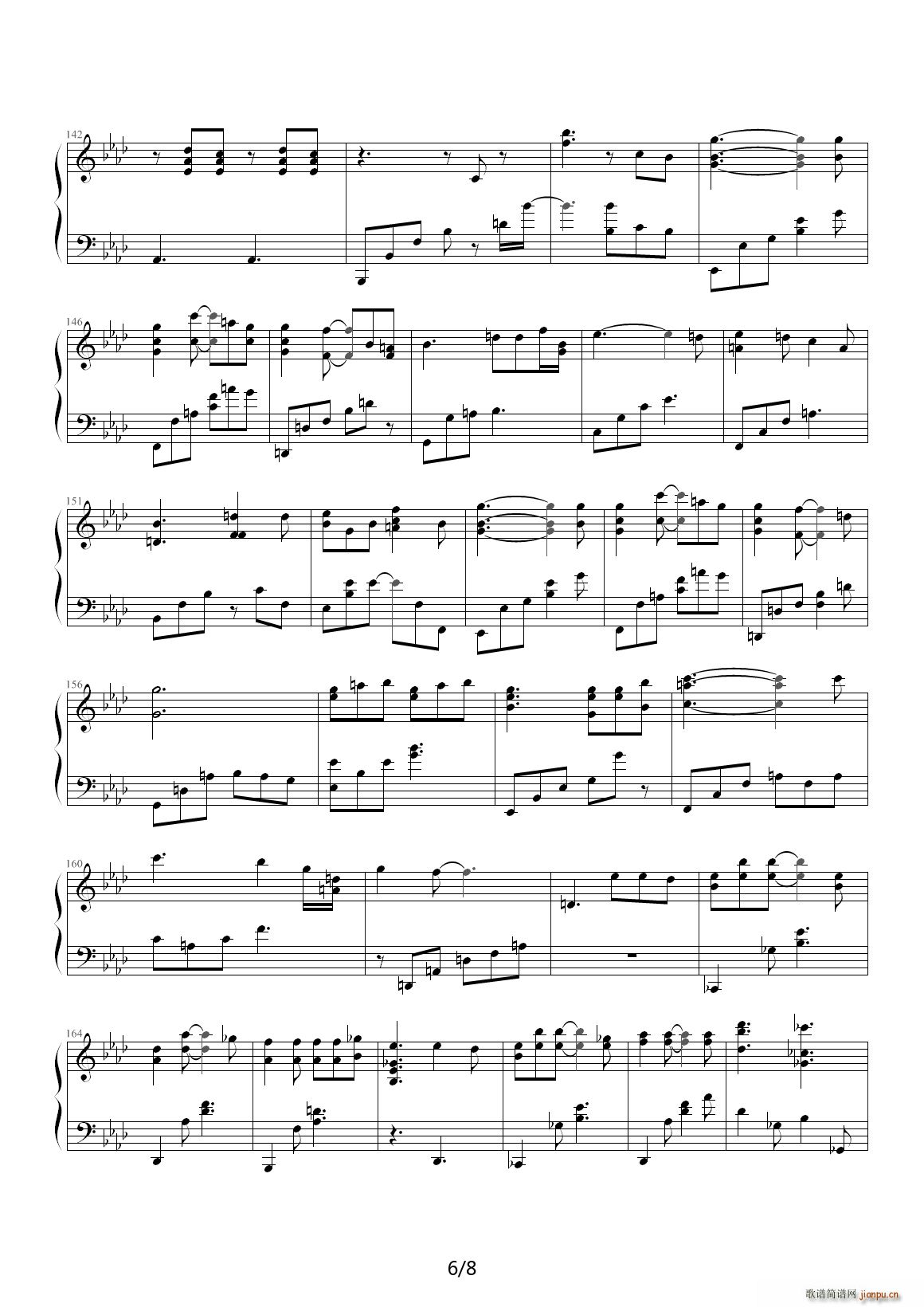 秋之回忆的 Imitation(钢琴谱)6