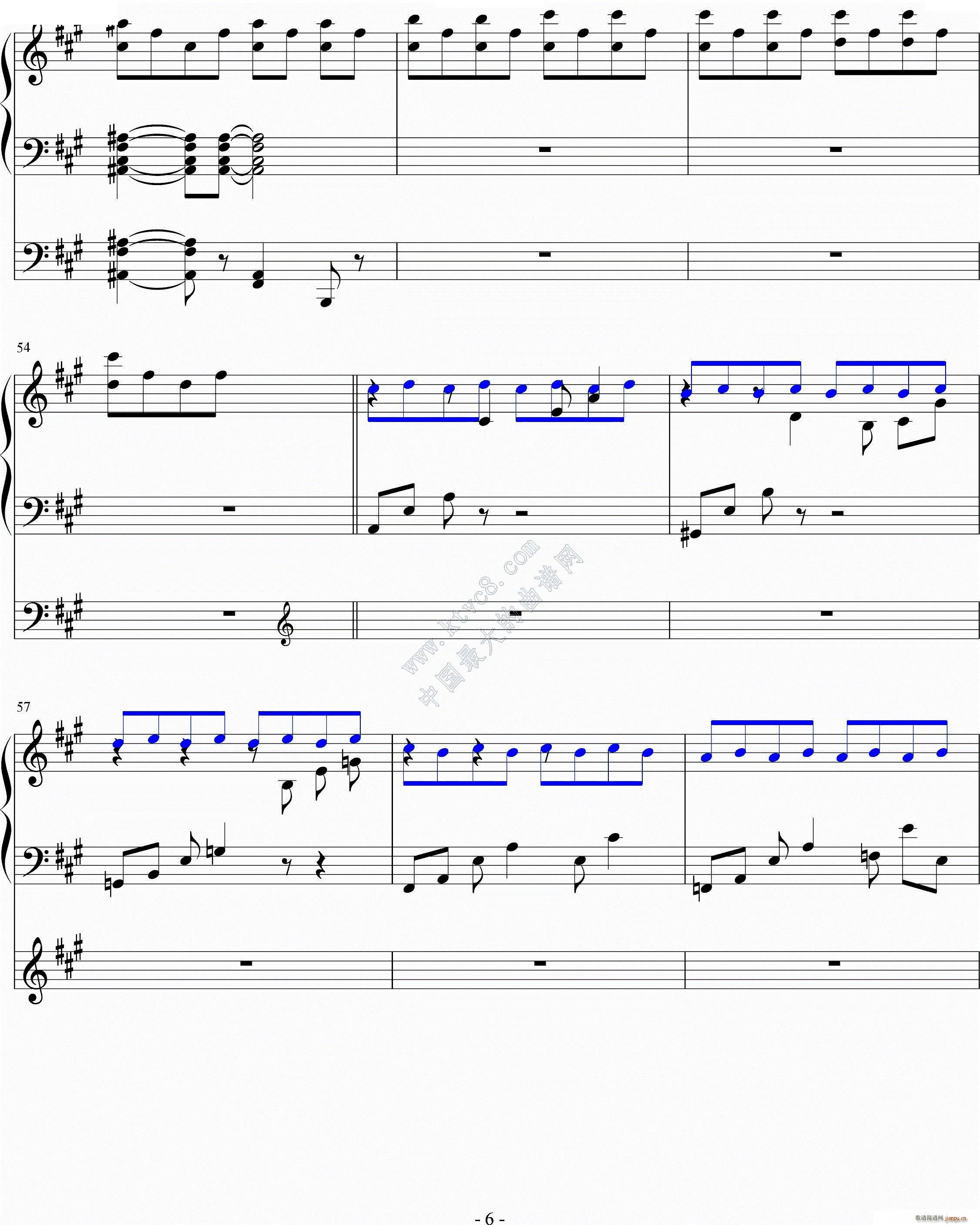 THE D Y DUET(钢琴谱)6