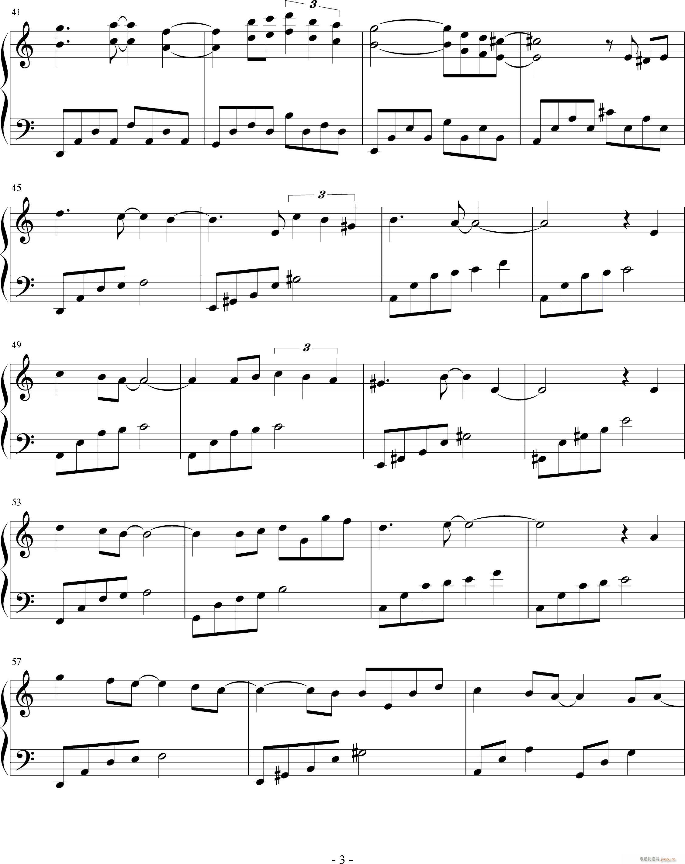 钢琴日记 2月11日(钢琴谱)3