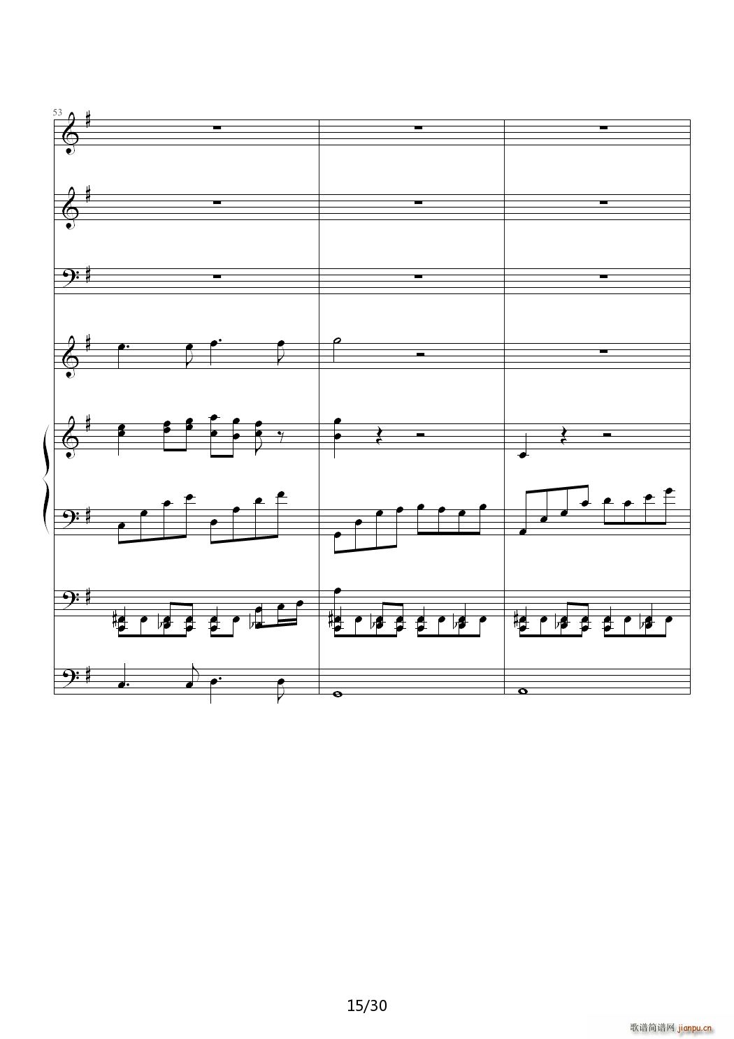 金牛座 Taurus G调(钢琴谱)15