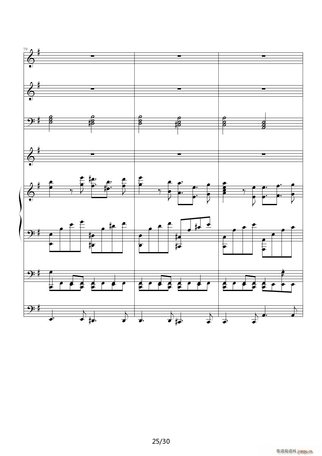 金牛座 Taurus G调(钢琴谱)25