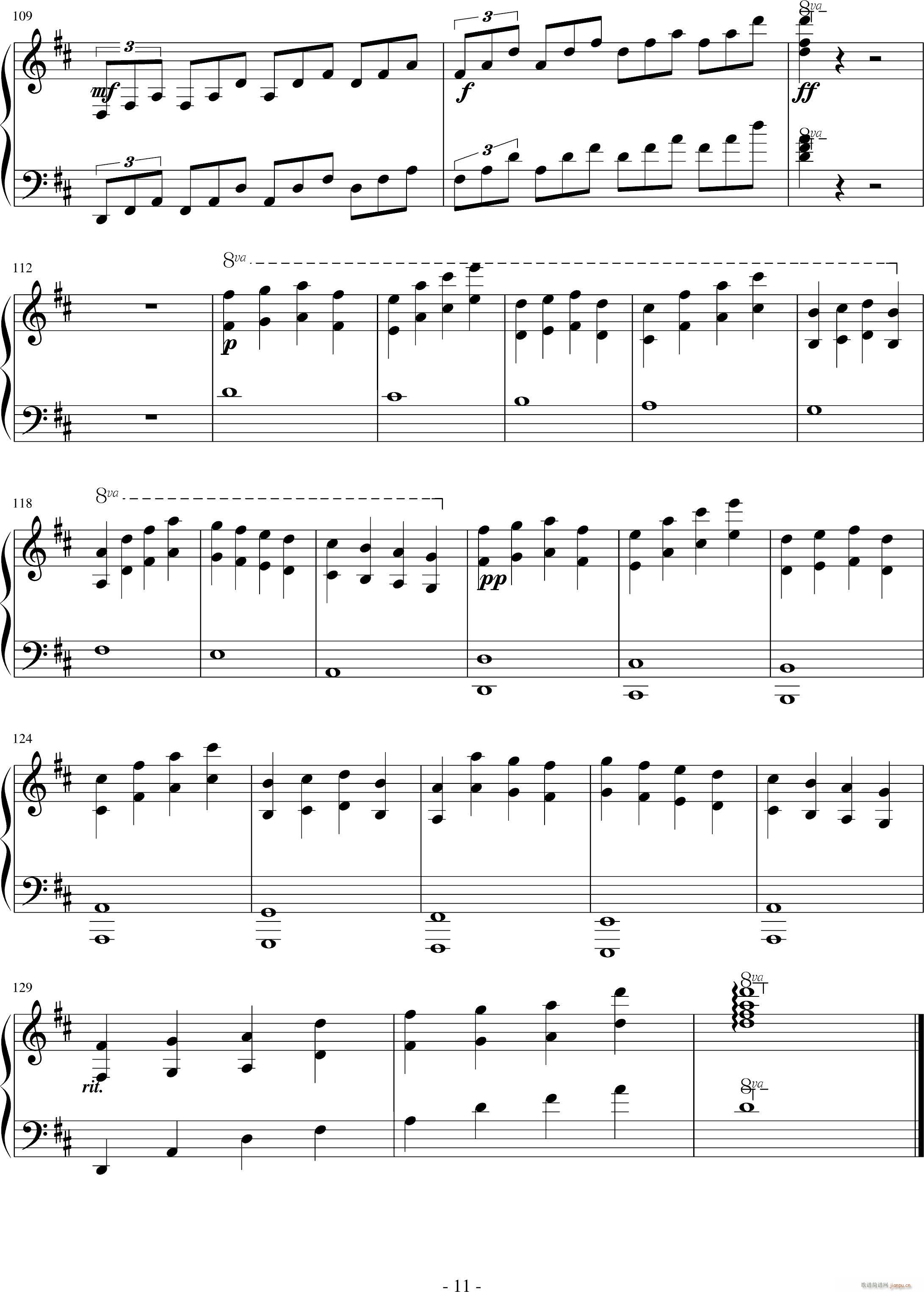 Leisure Time(钢琴谱)11