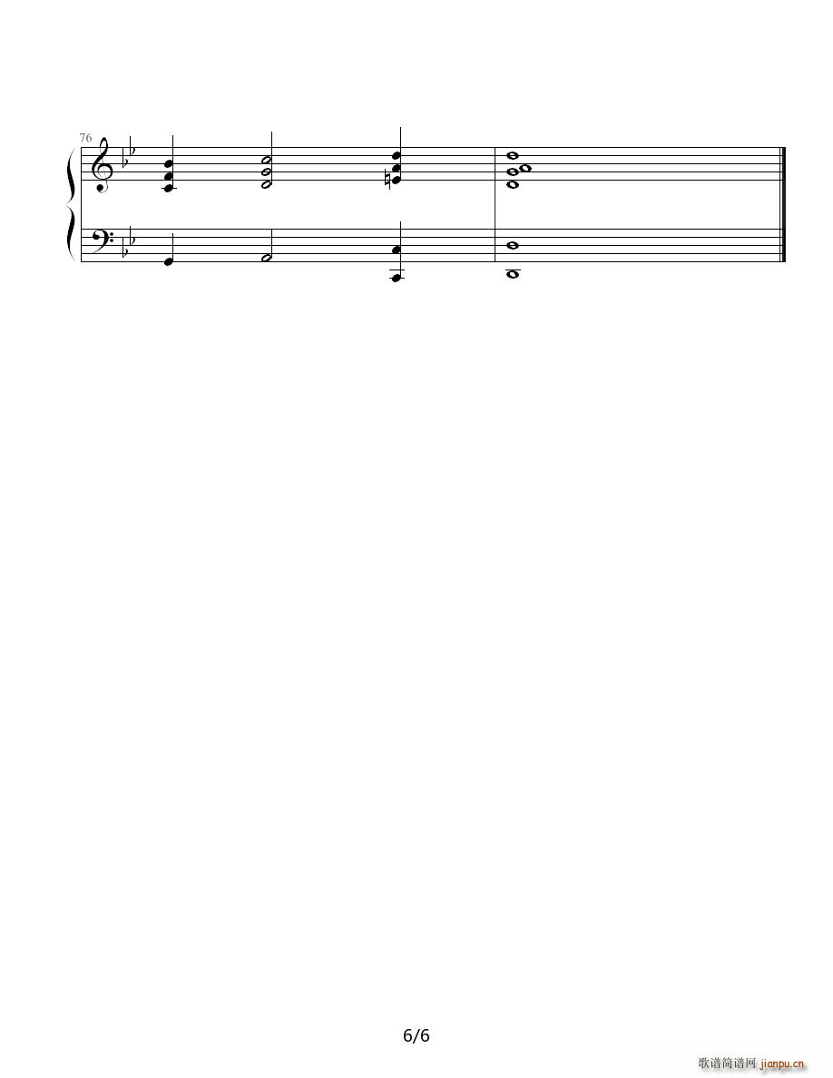 久石 j Two of Us(钢琴谱)6