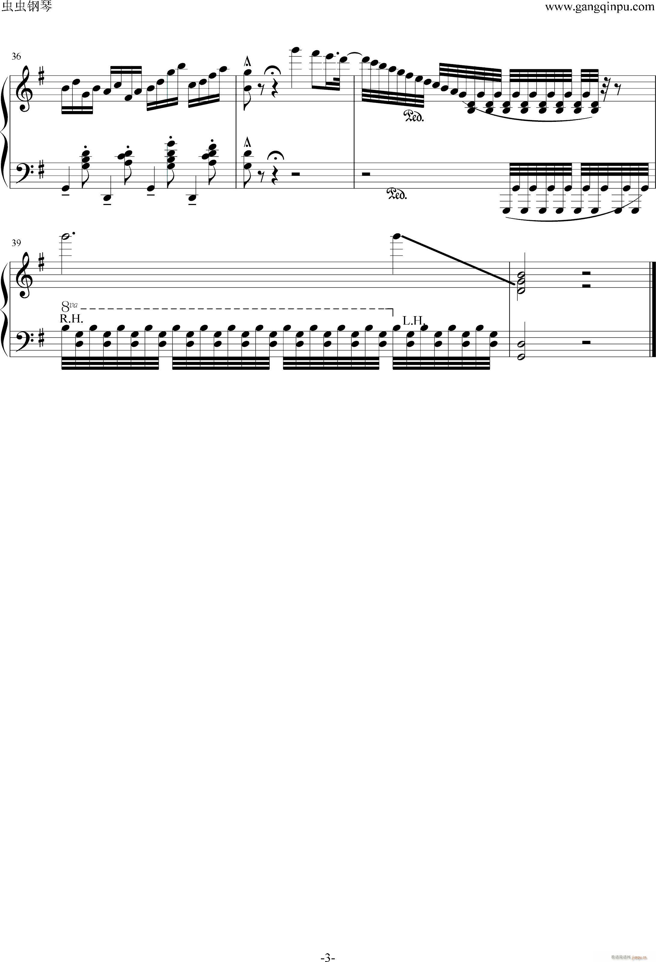 Accient humourous(钢琴谱)3