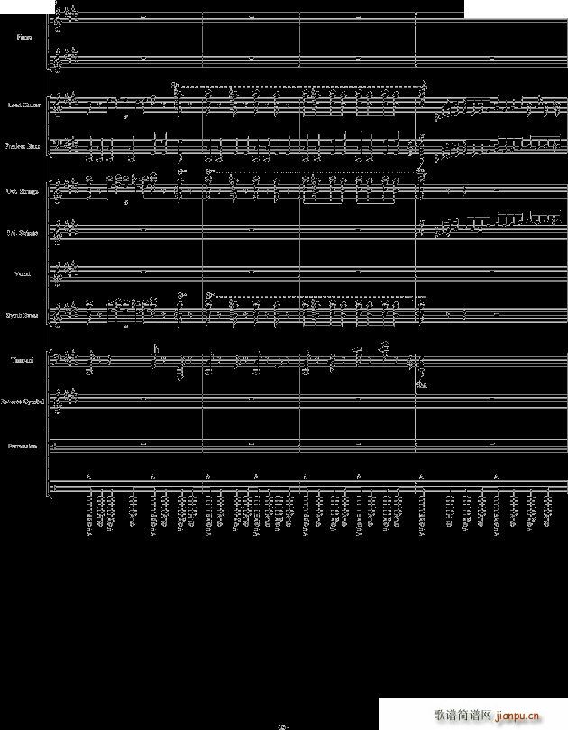 v3劲乐团 完美震撼(钢琴谱)25