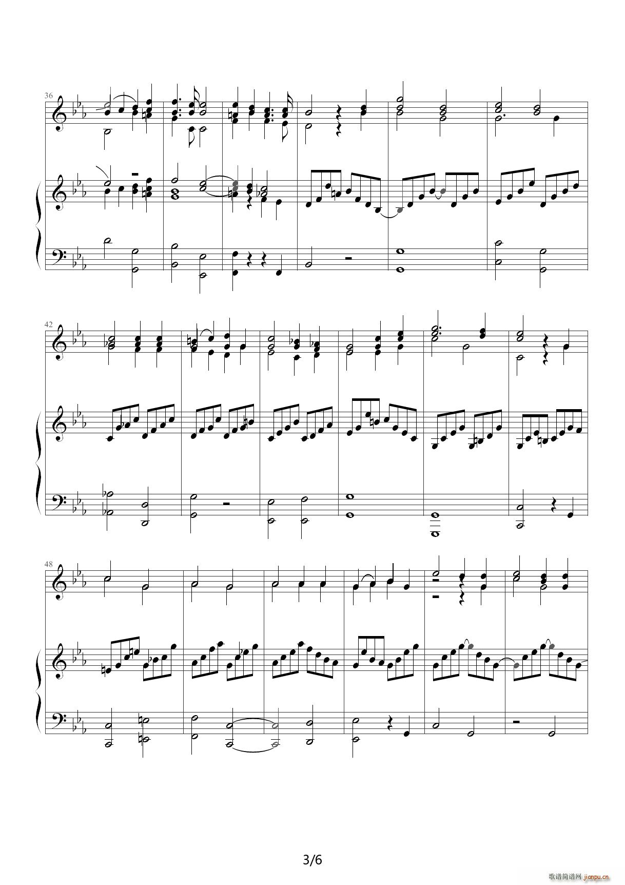 Laudate pueri Opus 39 Nr 2(钢琴谱)3