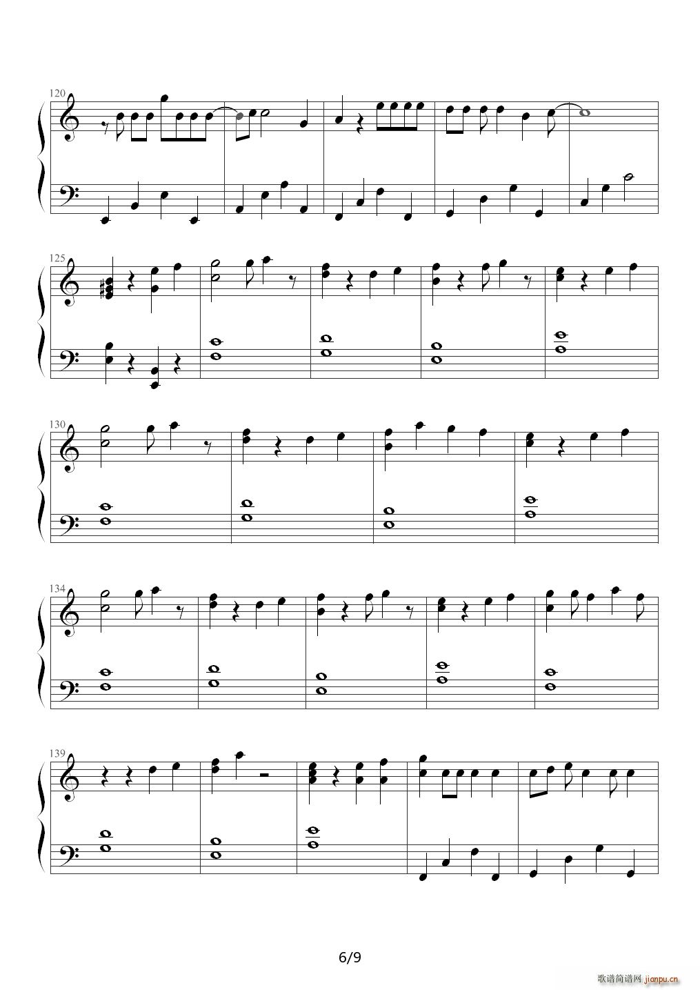 Honey Honey seamo C大调 C调(钢琴谱)6