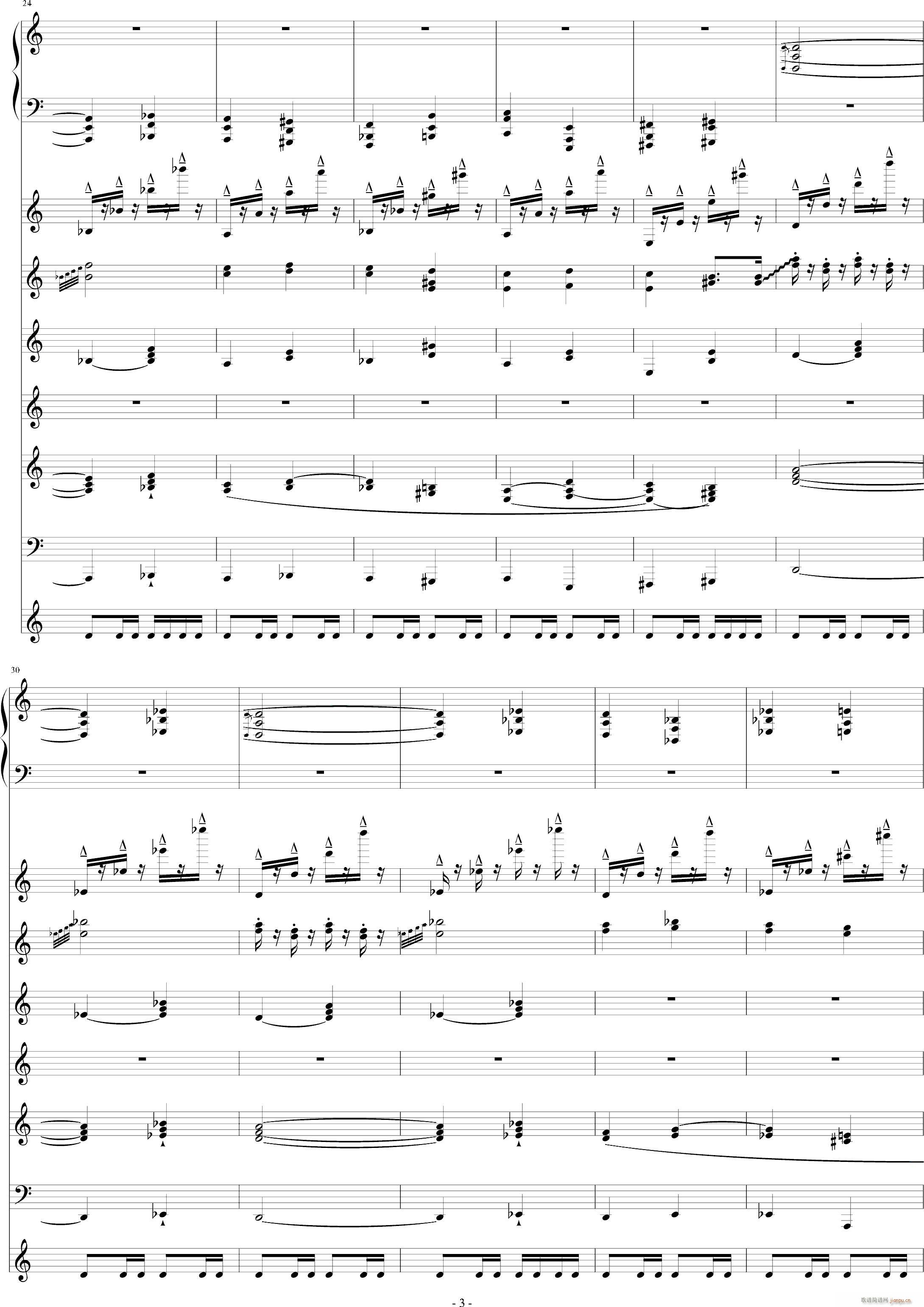 马之歌 2014新年贺曲(钢琴谱)3