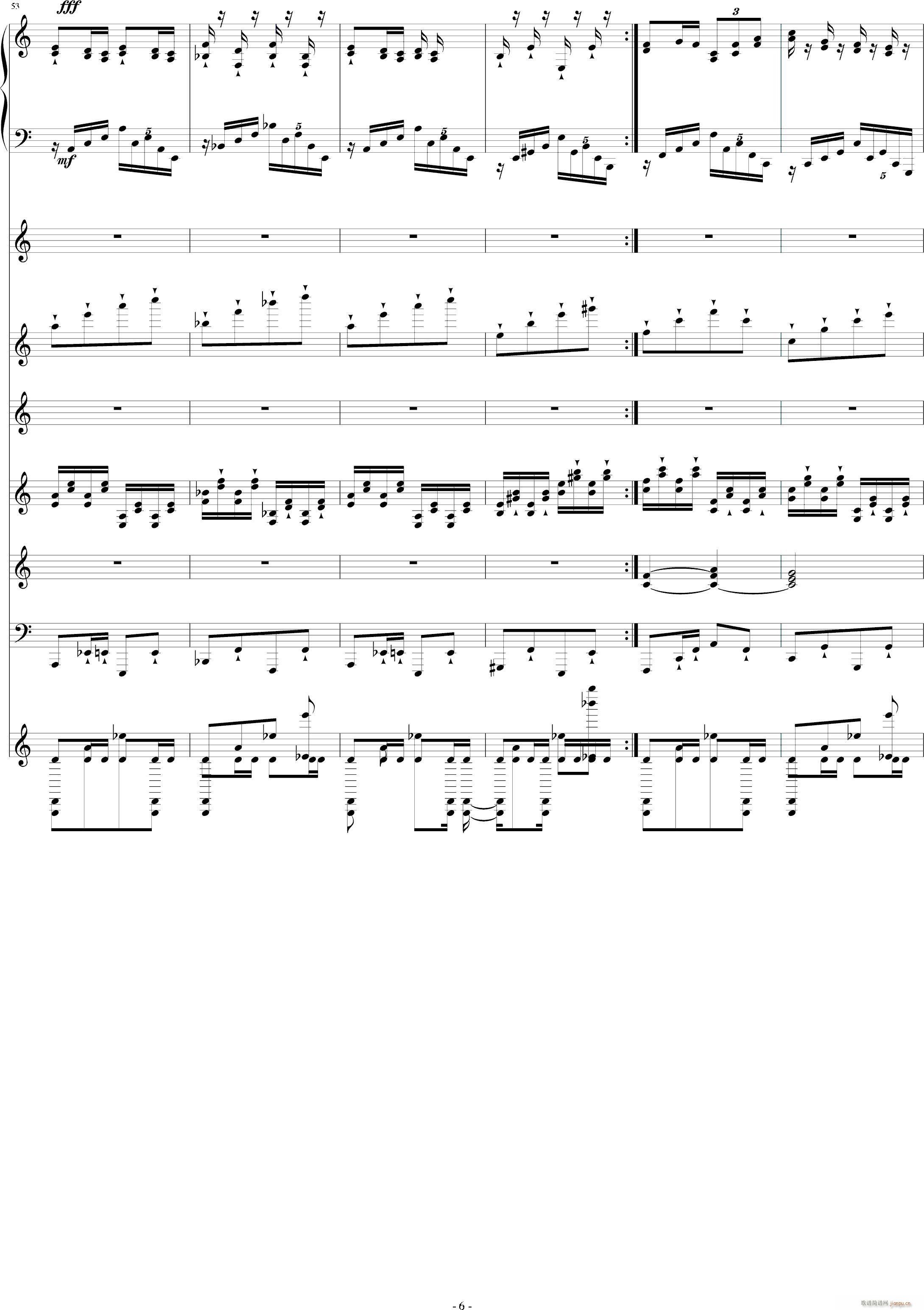 马之歌 2014新年贺曲(钢琴谱)6