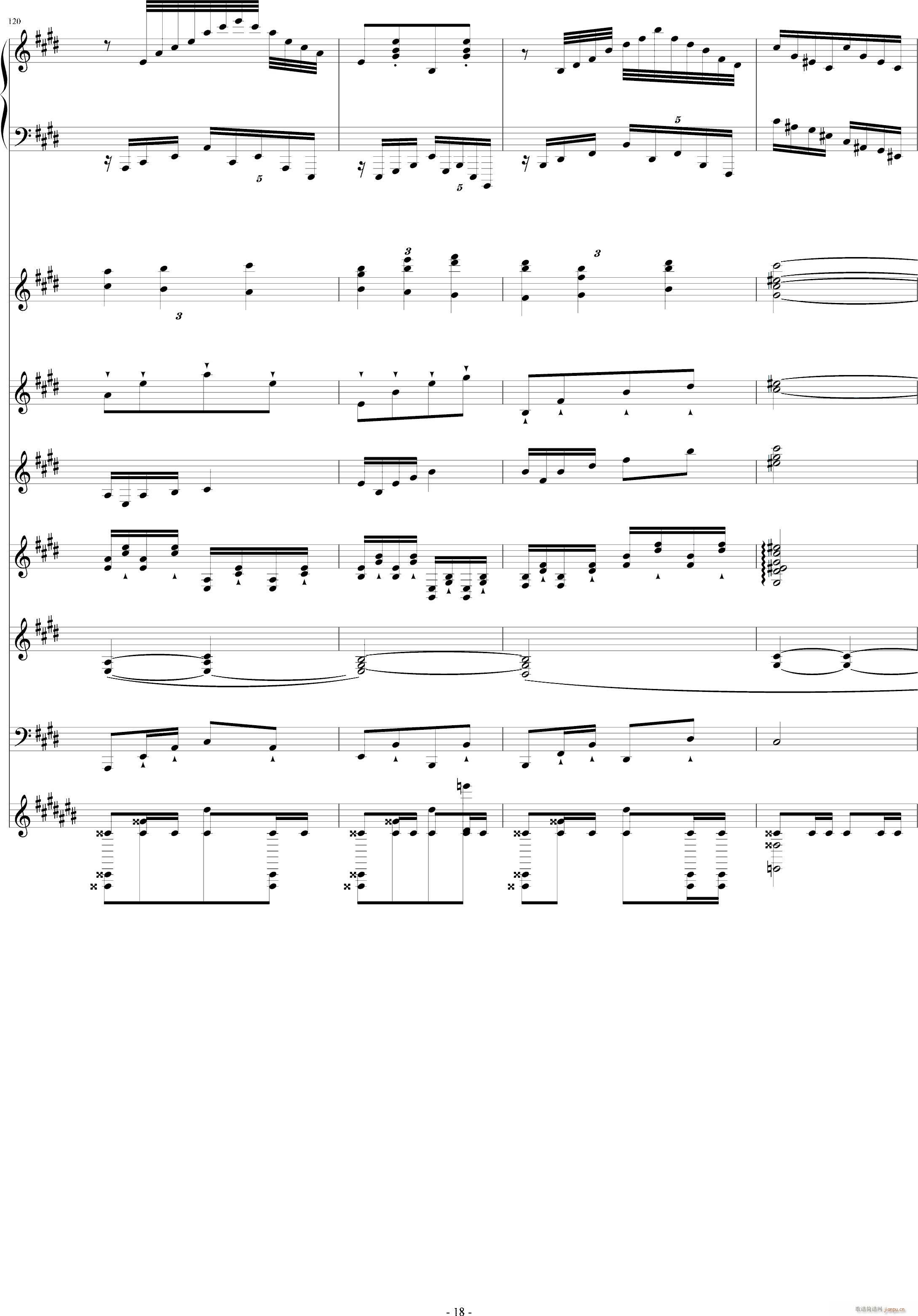 马之歌 2014新年贺曲(钢琴谱)18