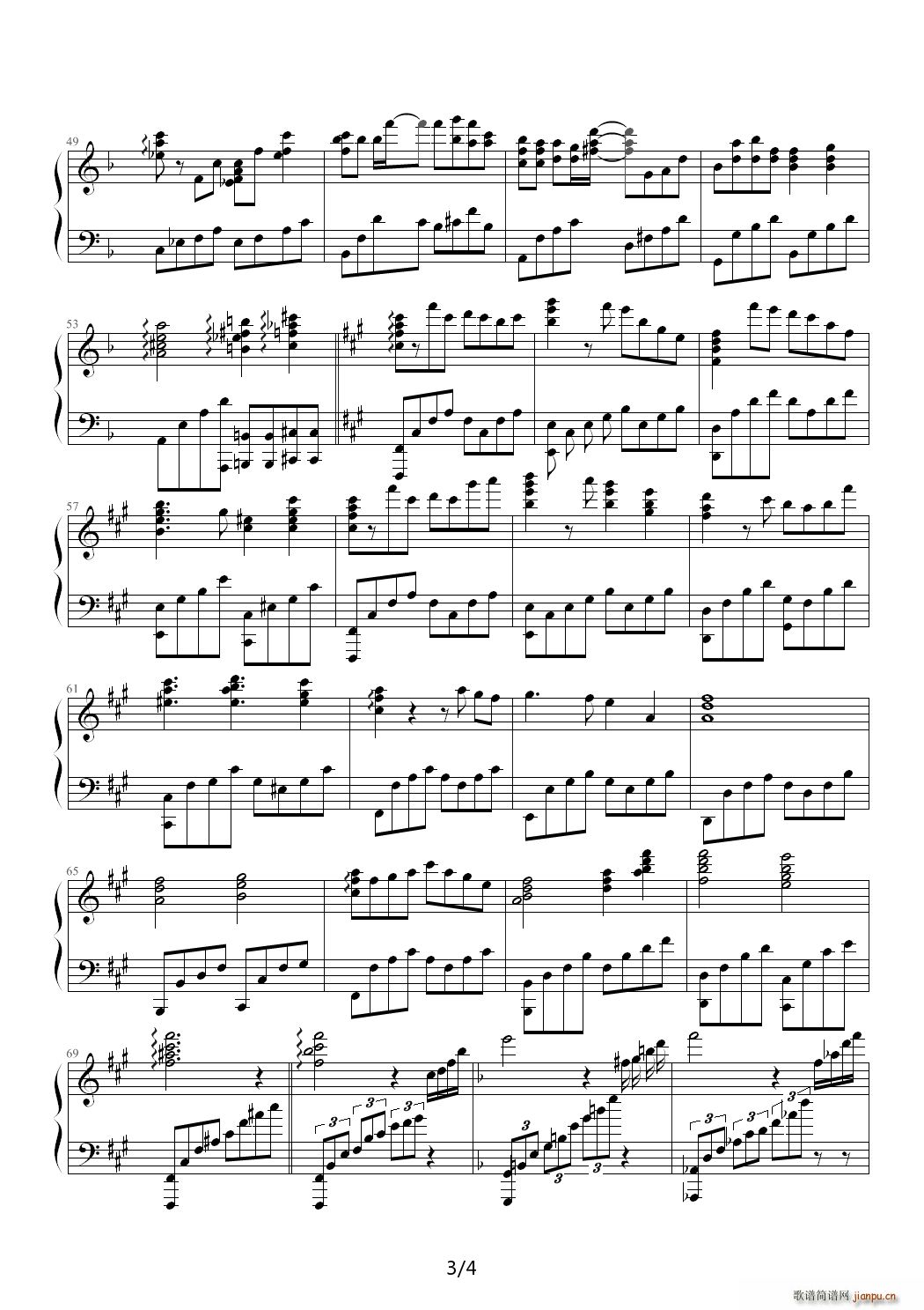 23 Nocturn Revive F调(钢琴谱)3