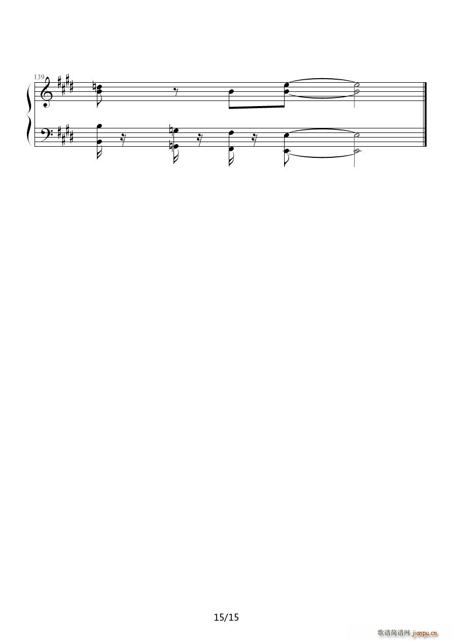 春运 E调(钢琴谱)15
