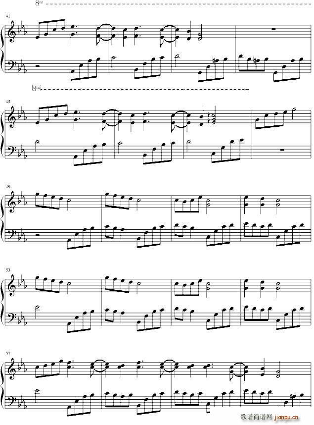 Dream Memories(钢琴谱)3