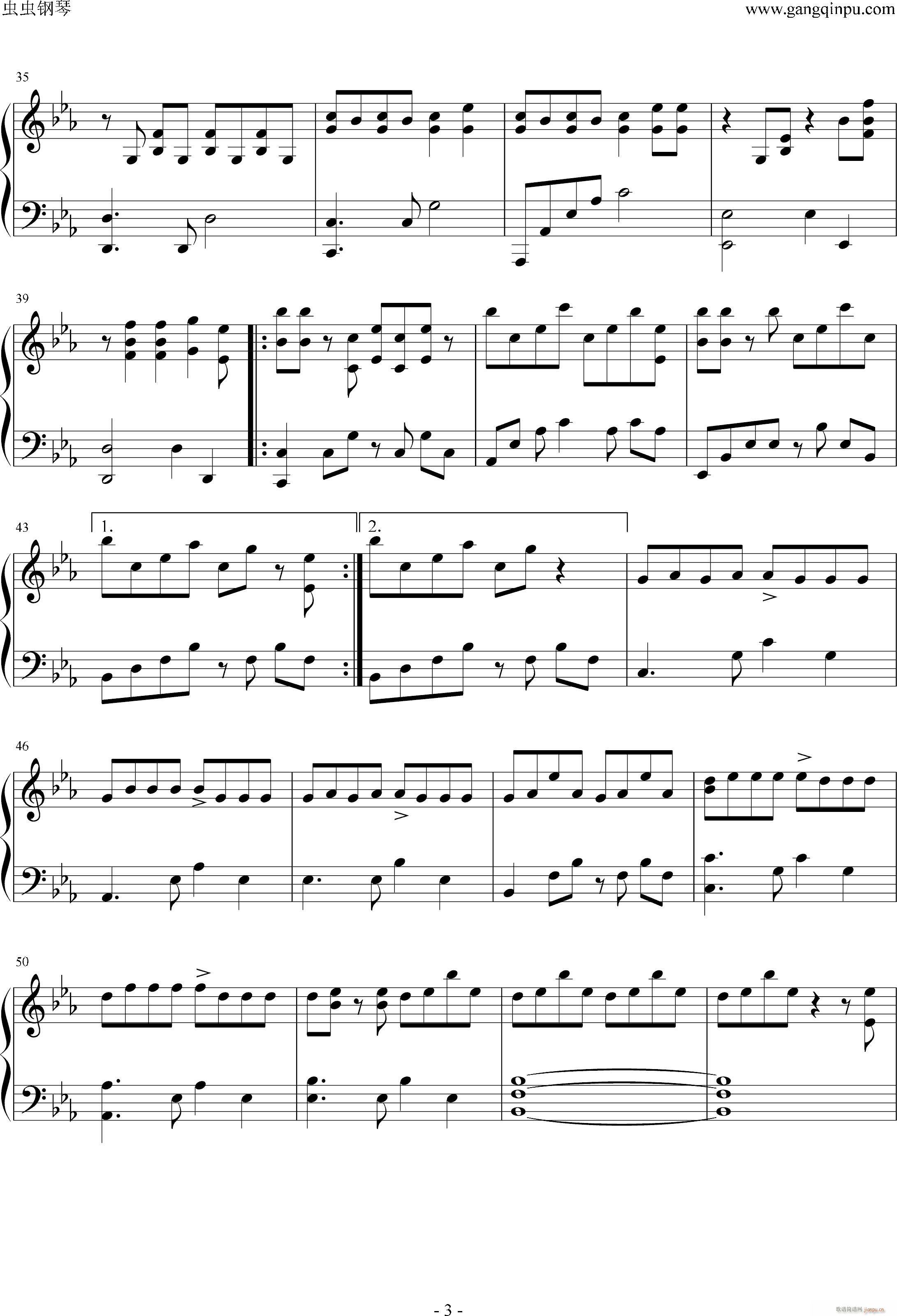 Apologize Adrian Lee版本(钢琴谱)3