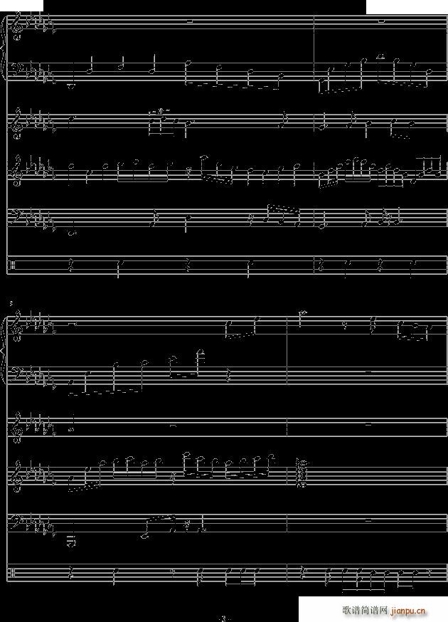 降a小调钢琴协奏曲(钢琴谱)3