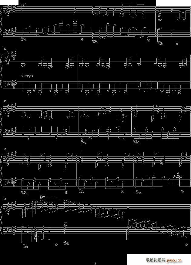 最终的梦想(钢琴谱)3