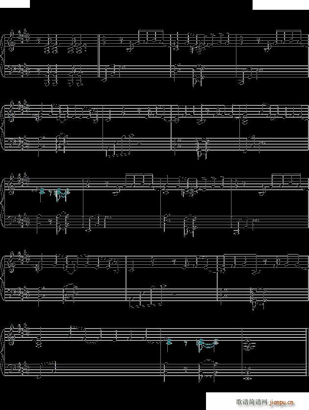 somedaydream high ost(钢琴谱)3