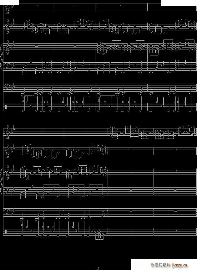 鹊上枝头一点春(钢琴谱)5