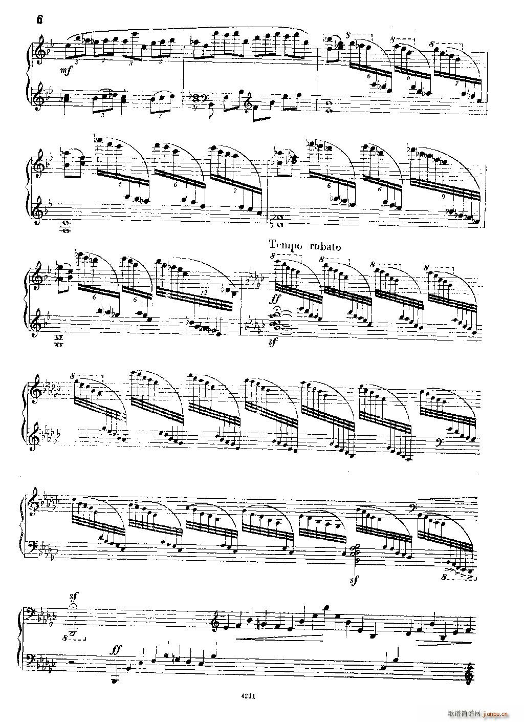 山泉 钢琴独奏曲(钢琴谱)5