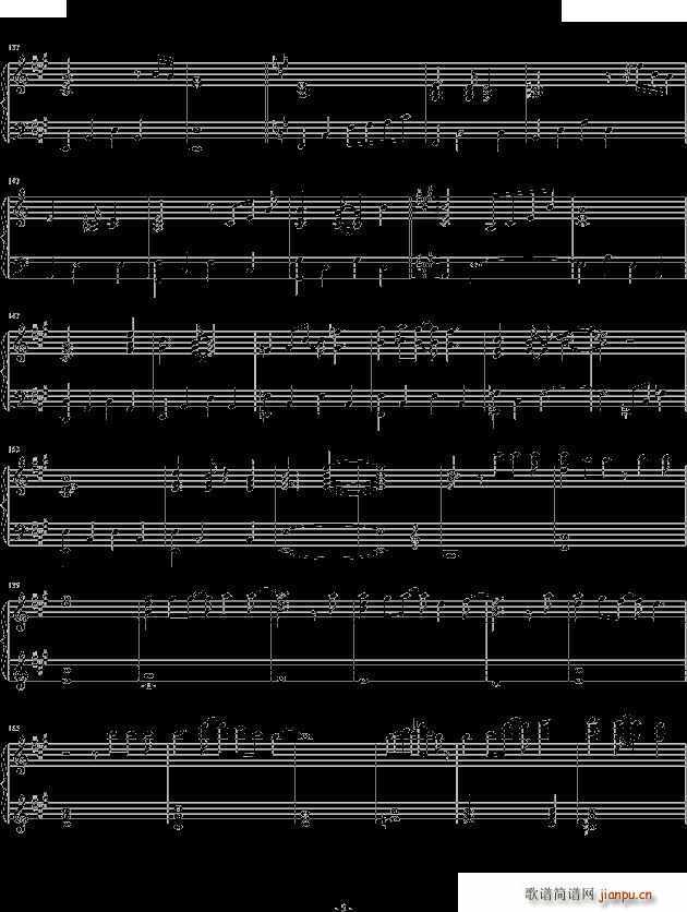 theme of prontera(钢琴谱)5