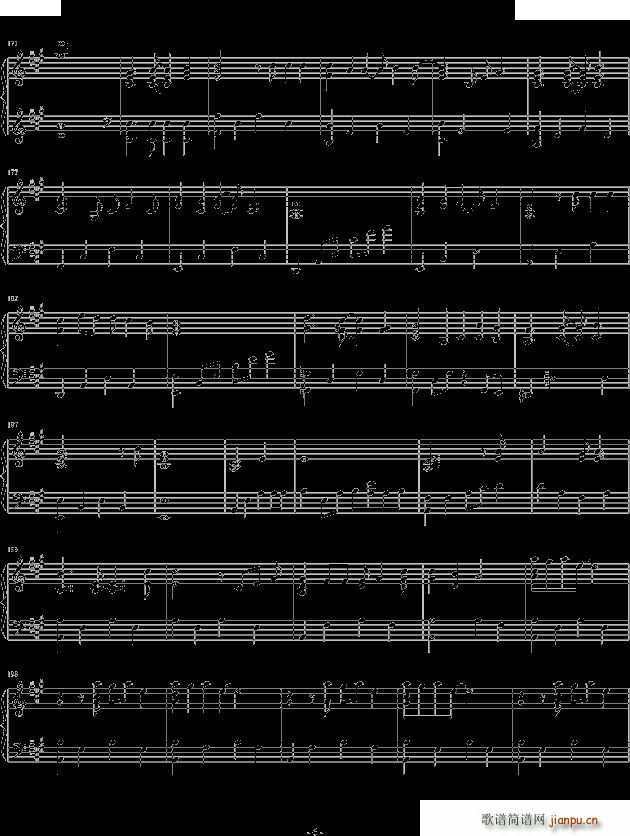 theme of prontera(钢琴谱)6