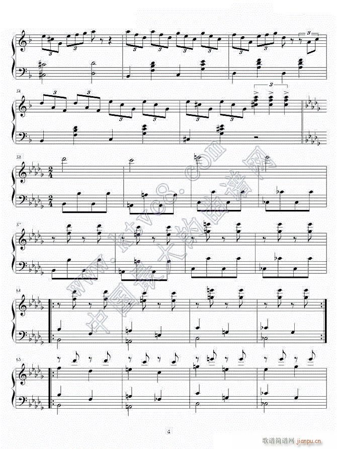 u n owen就是她吗4(钢琴谱)1