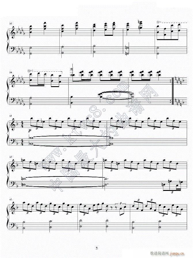 u n owen就是她吗3(钢琴谱)1