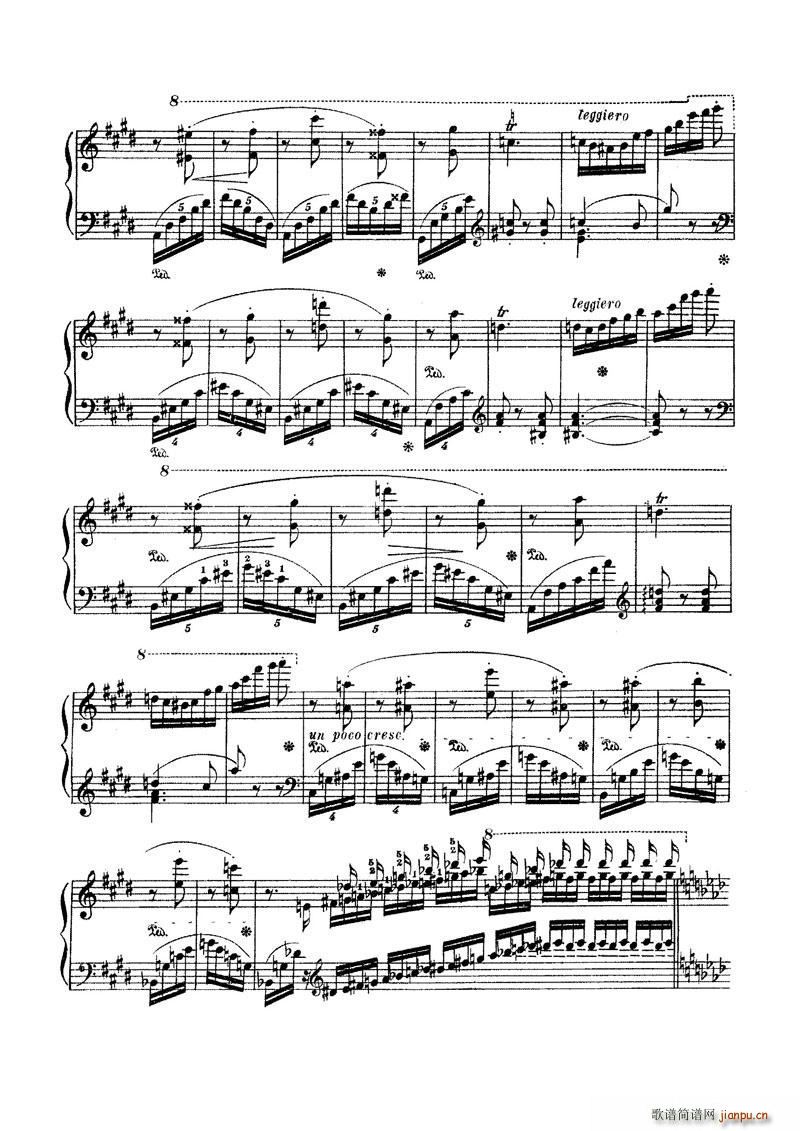 李斯特 梅菲斯特圆舞曲No1 1 15页(钢琴谱)13