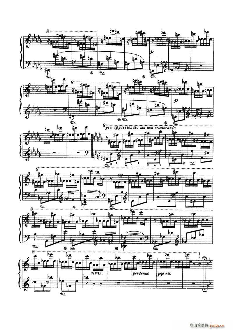 李斯特 梅菲斯特圆舞曲No1 16 25页(钢琴谱)1