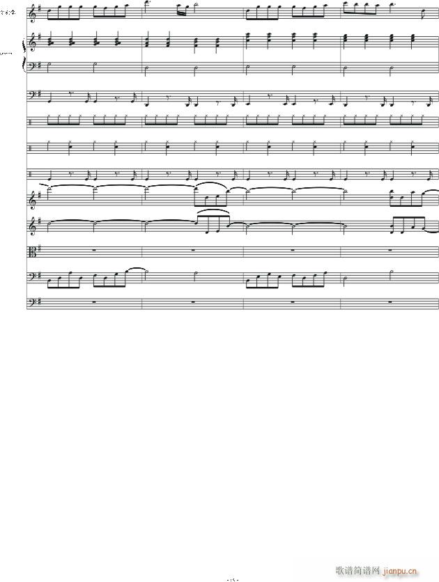 原创抒情歌曲(钢琴谱)15