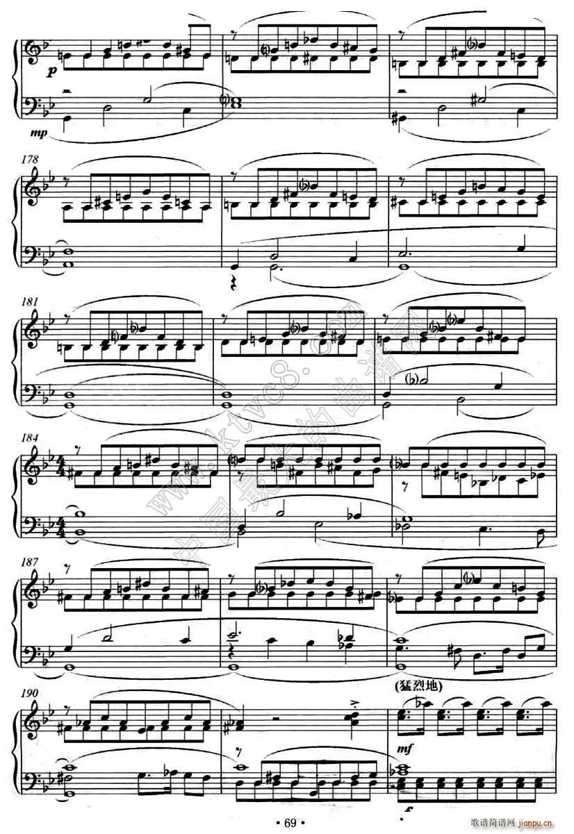 第十钢琴奏鸣曲(钢琴谱)9