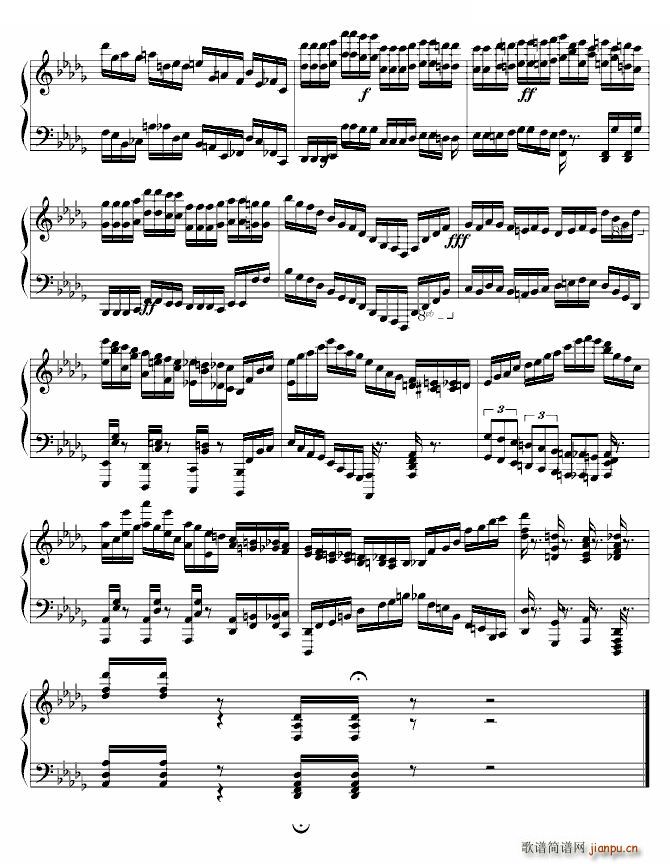 ETUDE No 1(钢琴谱)3