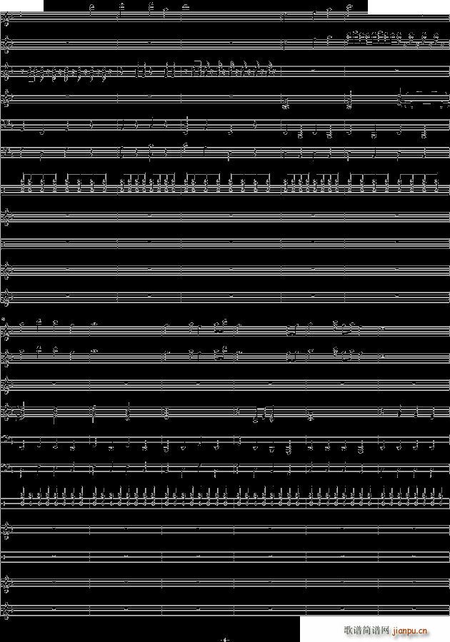 狂野飞骏图(钢琴谱)6