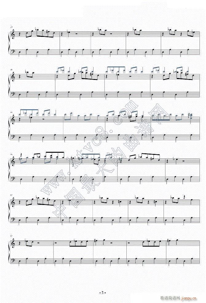 爱丽丝幻想曲3(钢琴谱)1