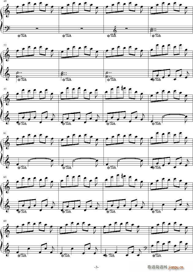 Butterfly dance(钢琴谱)3