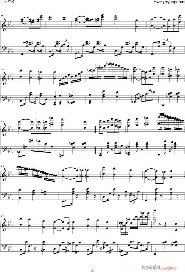 magic waltz原版琴谱 PDF(钢琴谱)5
