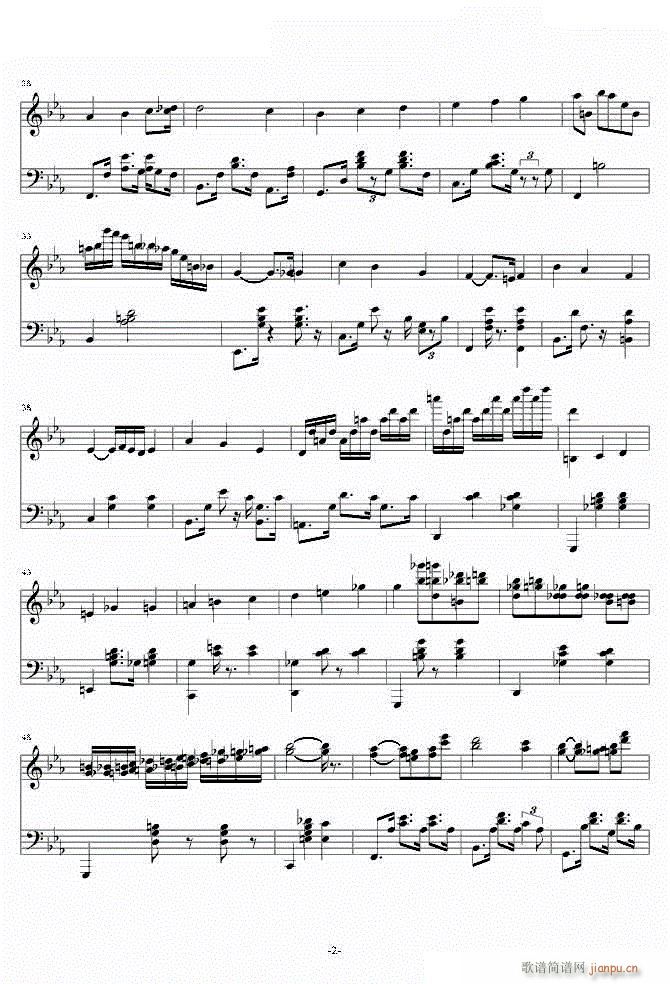 magic waltz原版琴谱2(钢琴谱)1