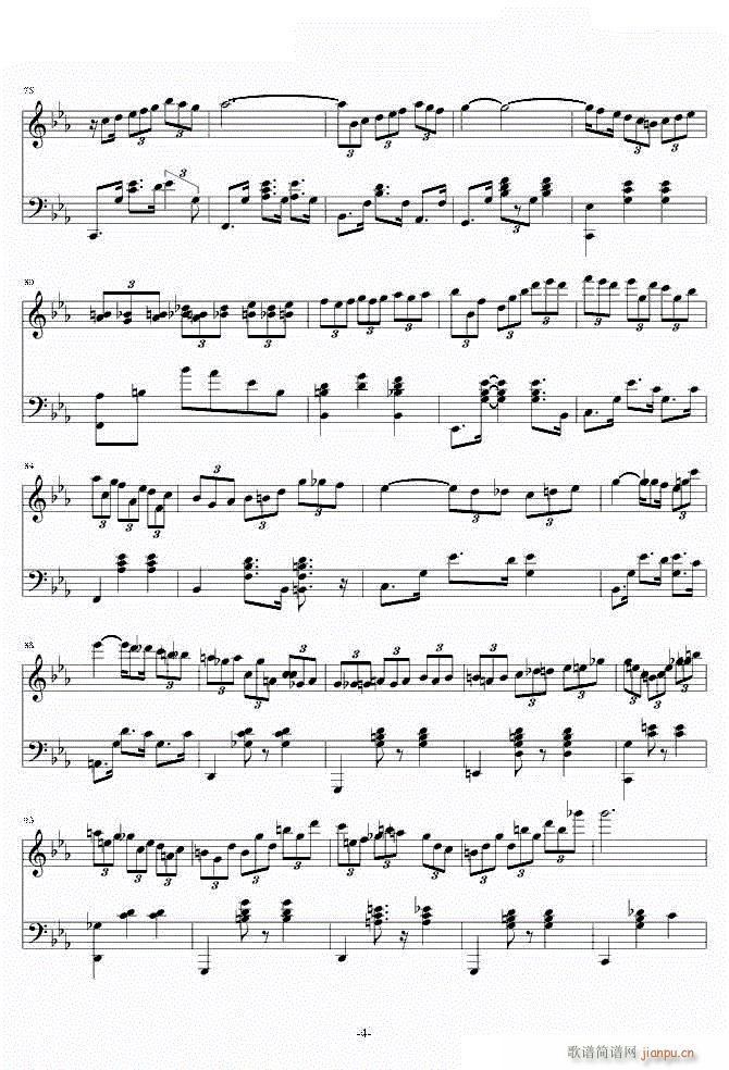 magic waltz原版琴谱4(钢琴谱)1