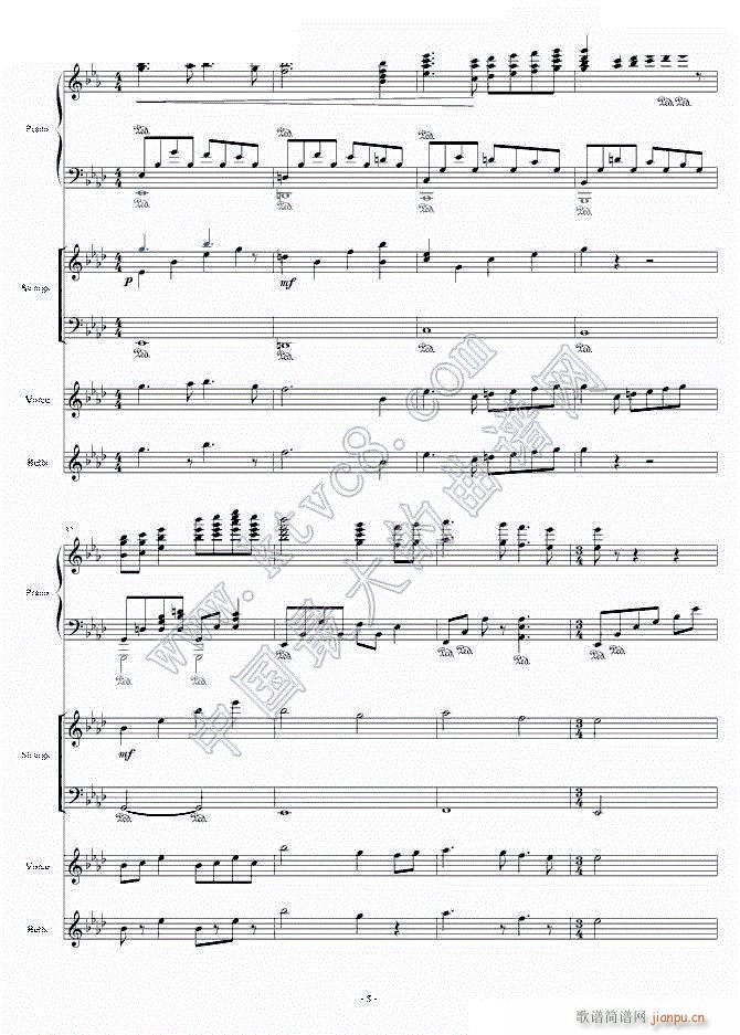 The Only King Summer 5(钢琴谱)1