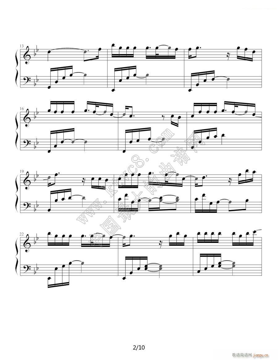 断点2(钢琴谱)1