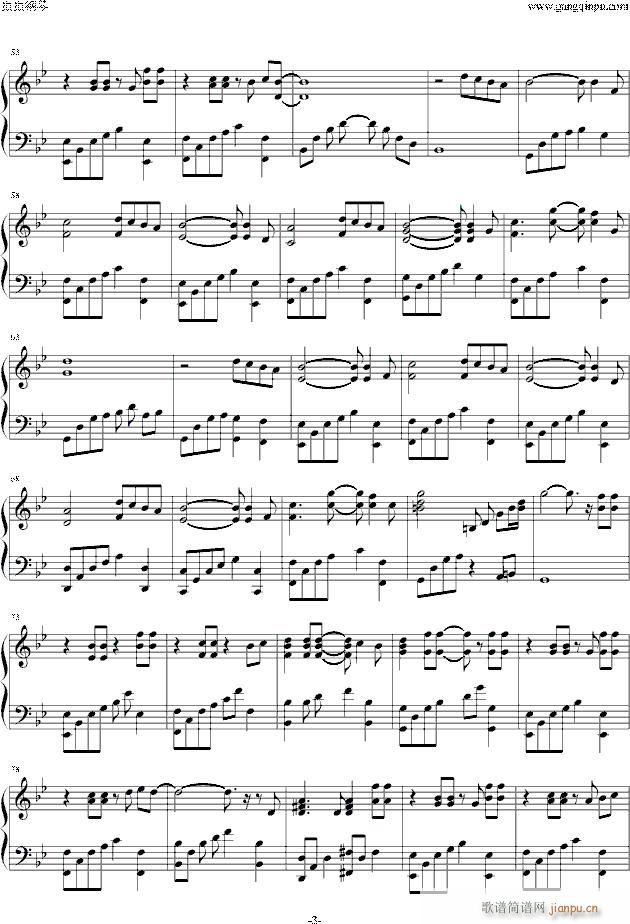 The True That You Leave 你离开的真相(钢琴谱)3