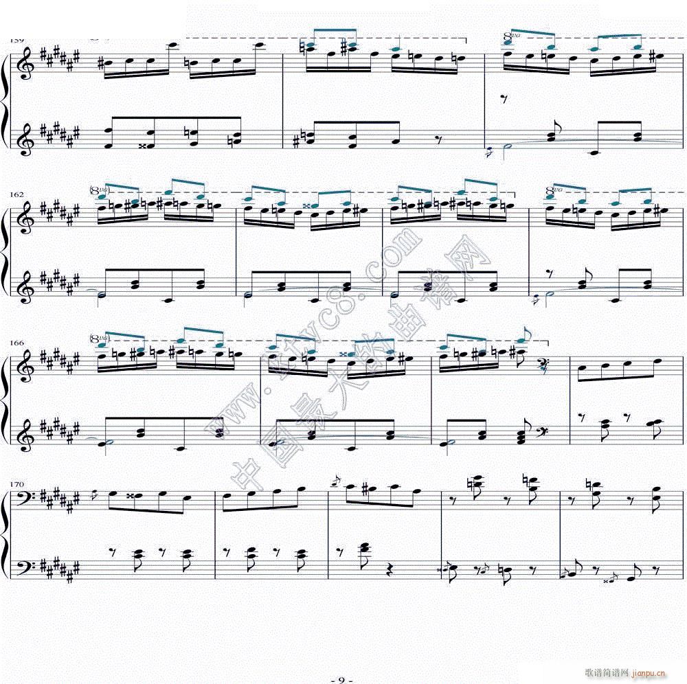 匈牙利狂想曲第二号 霍洛维茨版 10(钢琴谱)1