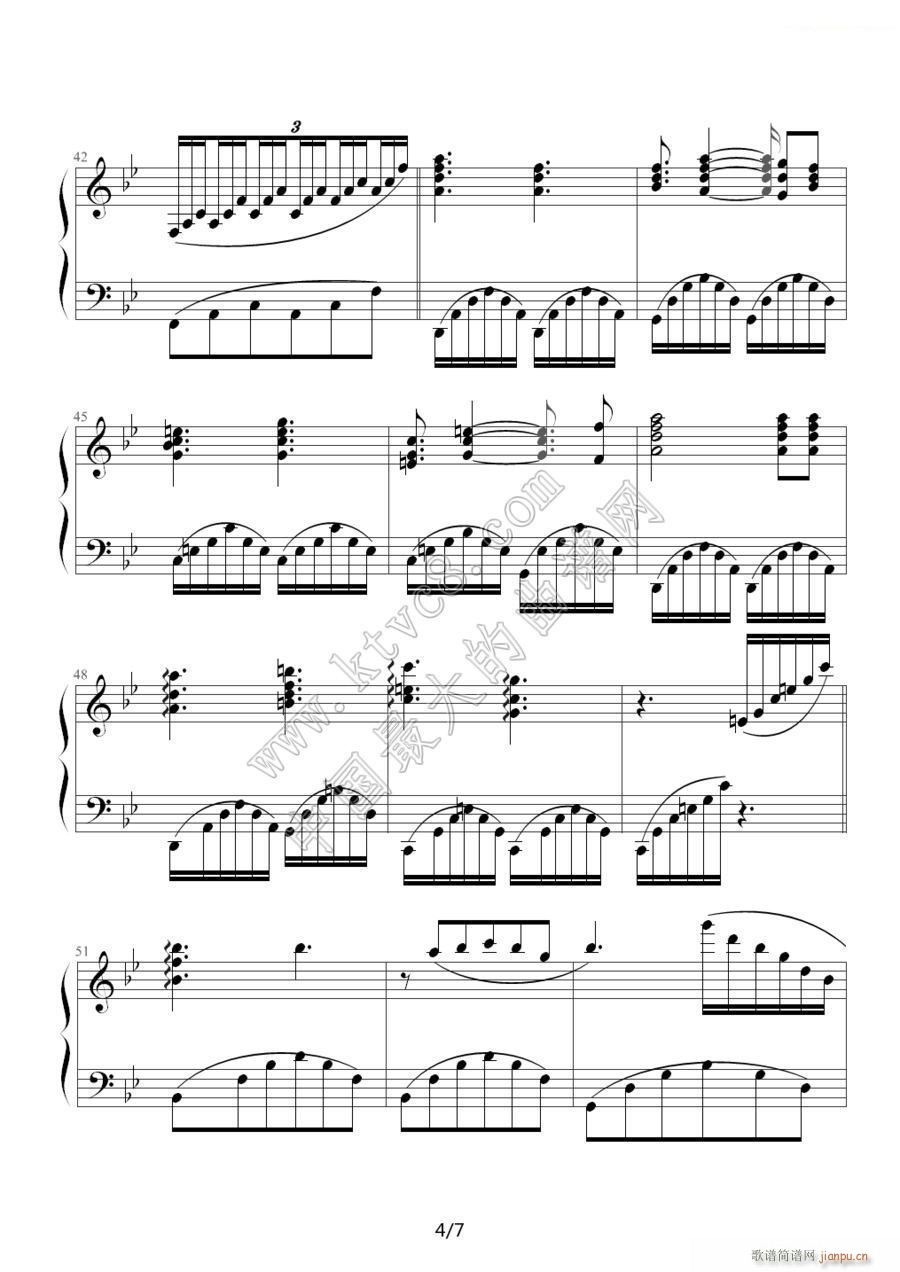 回忆 Memory 音乐剧 猫 主题曲 4(钢琴谱)1