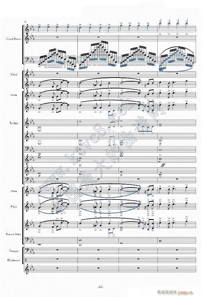 天空之城 震撼现代交响版 14(钢琴谱)1