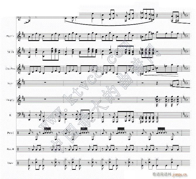 传送门 结束曲 still alive 14(钢琴谱)1