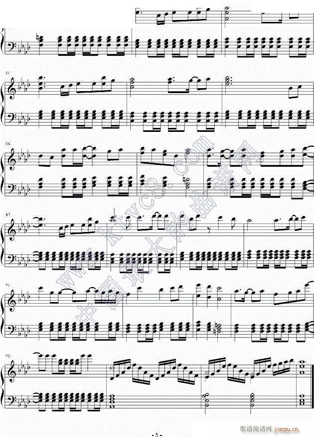 SUMMER 钢琴独奏谱 五(钢琴谱)1