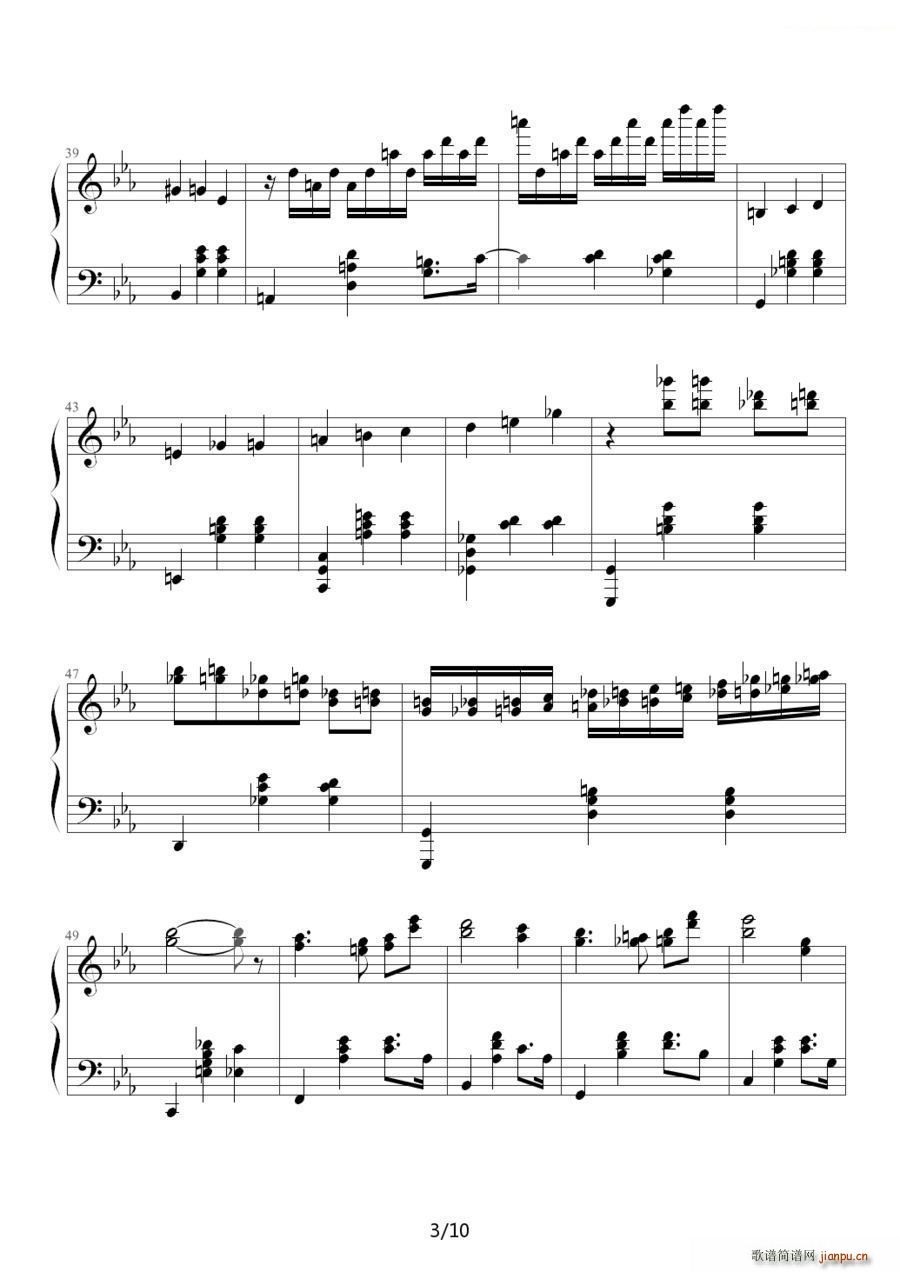 Magic Walt hufu 整理版(钢琴谱)3